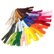 Zipperstop Assorted 7"""" 3 COIL til h?ndv?rk~YKK (25 lynl?se/pakke)~MADE IN USA Multi-farvet stykke