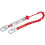 3M 3M Protecta PRO Pack 1341101 6-Foot, Ελαστικό Λάστιχο, Γάντζοι, 310-Pound Ικανότητα, Κόκκινο/Γκρι 1