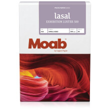Carta per stampanti a getto d'inchiostro Moab Lasal Exhibition Luster 305 Fine Art Archival, bianco brillante, grammatura pesante 300 g/m   , 50 fo