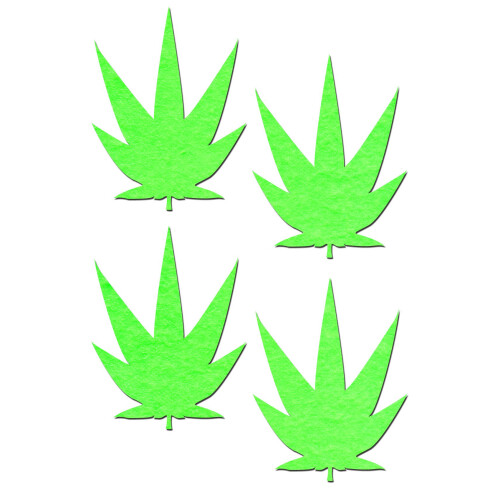 Pastease Petites Feuilles phosphorescentes O/S - Lot de 2