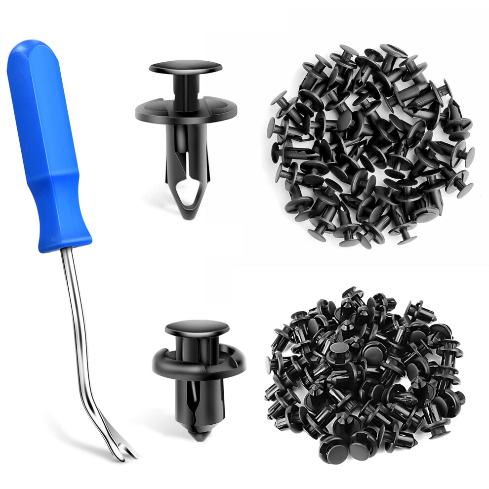 Gooacc 150 Pezzi Di Elementi Di Fissaggio Per Paraurti A Spinta, Clip Per Rivetti, Clip E Elementi Di Fissaggio Universali Per Auto, Clip Per Par