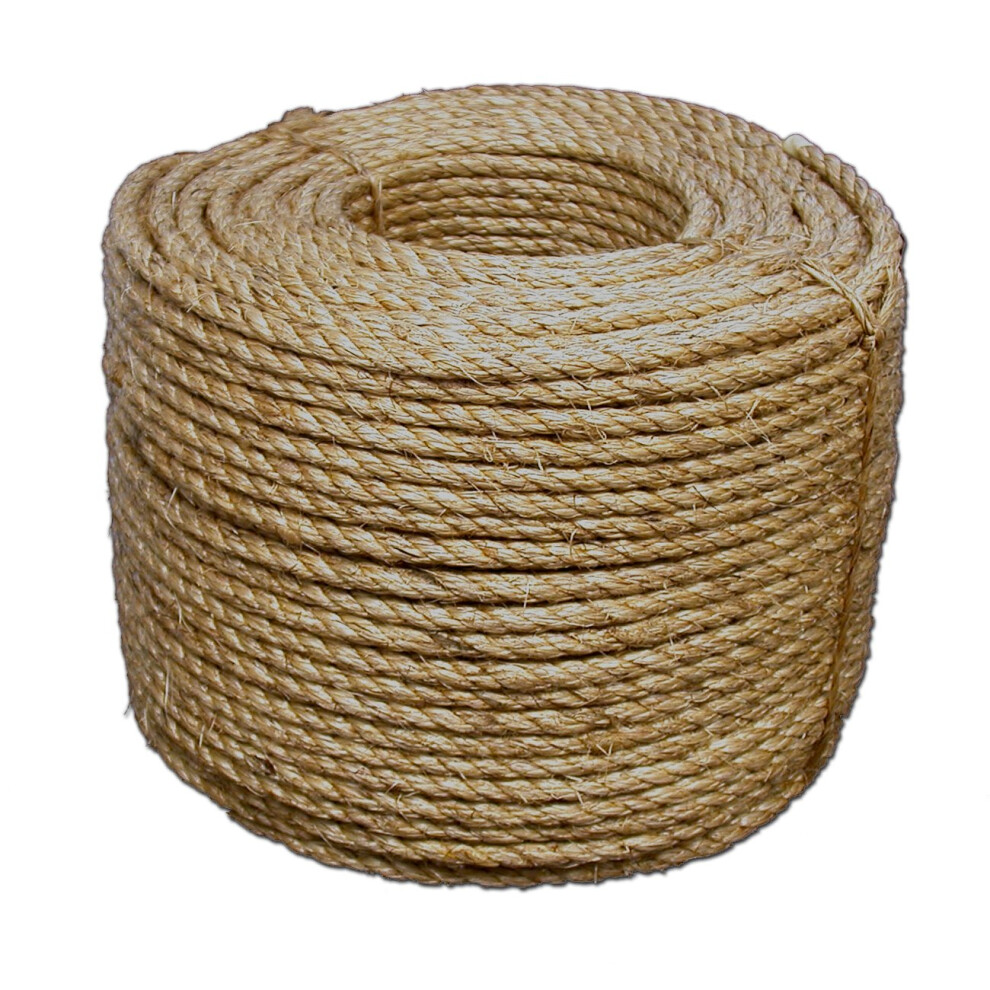 Corde TW Evans Cordage Co. 30-003, 9,5 mm de diam   tre, 183,4 m de long, Manille naturelle