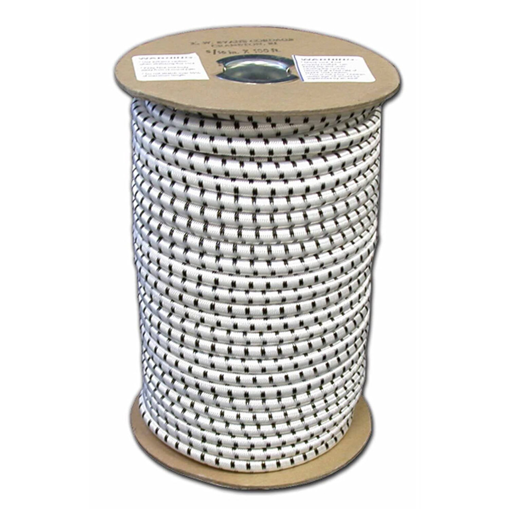 T.w Evans Cordage Sc-308-100 3/8-Inch By 100-Feet Elastic Bungee Shock Cord 035283308109