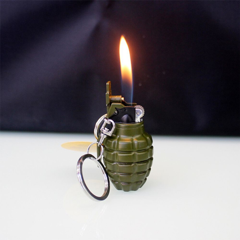 Yeuligo Grenade Mini Lattice Grinding Wheel Flame Lighter Zl803 Spray Paint New Exotic Pendant Lighter Wholesale
