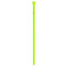 Aviditi CT444G Nylon-Kabelbinder, 20,3 cm Lnge x 0,35 cm Breite, fluoreszierendes Grn (Packung mit 1000 Stck)