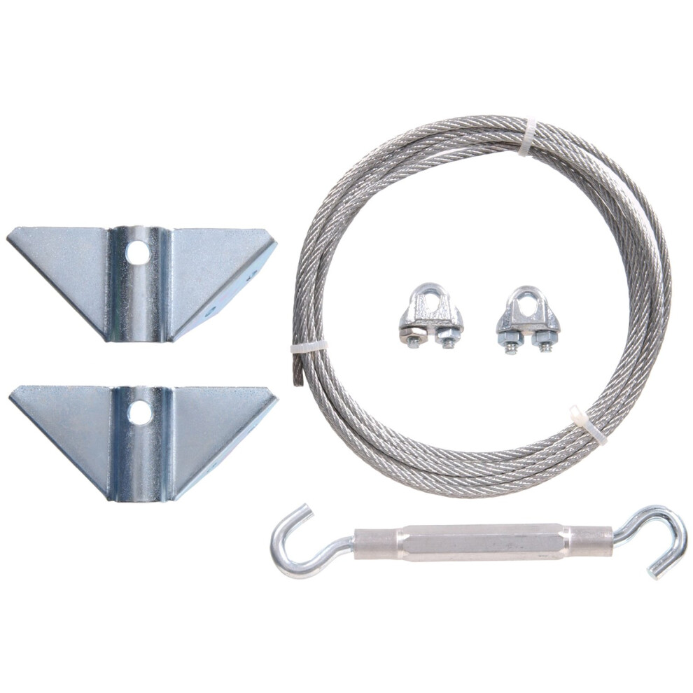 Hardware Essentials 851362 Anti-Sag Gate Kit Hardware Kit Steel Zinc Plated 7Ft Interior And Exterior 008236864335