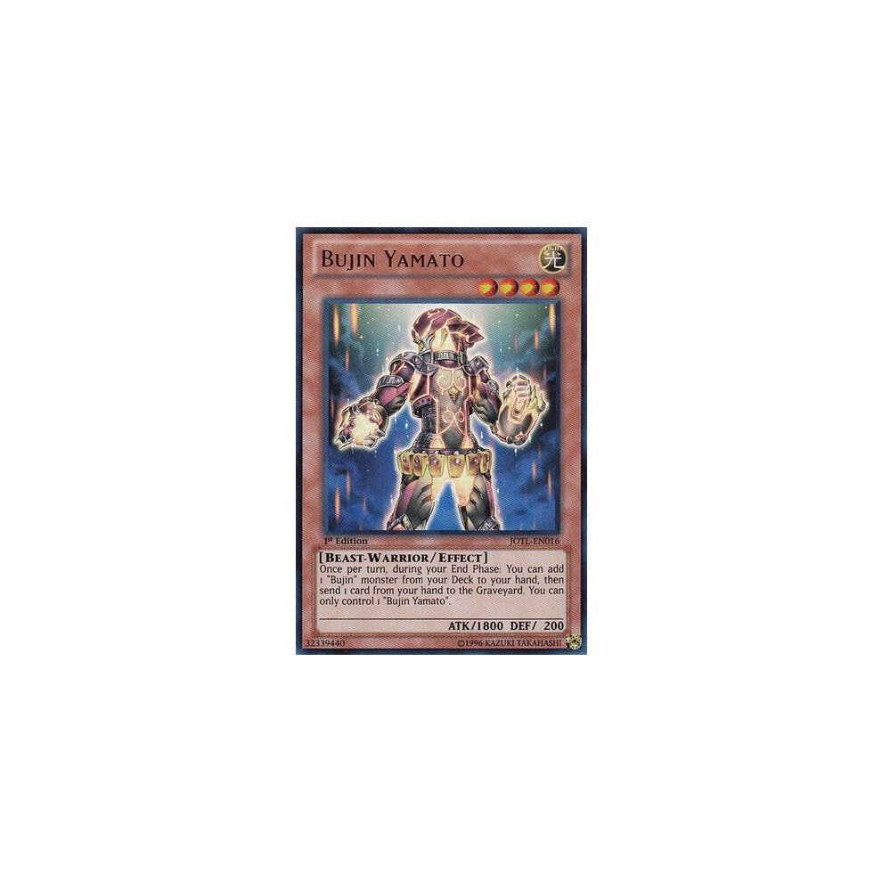 Yu-Gi-Oh! - Bujin Yamato (Jotl-En016) - Judgment Of The - 1St Edition - Ultra Rare Light