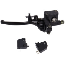 Poweka Novo 50cc 70cc 90cc 110cc 125cc 150cc 200cc 250cc Kids ATV Bike sujeira de terra esquerda Hidr ulica Cilindro mestre com alavanca de al a