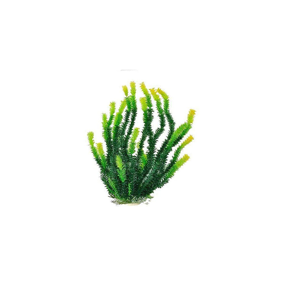 Aquatop Plante d'aquarium d'eau douce en plastique Plante verte 20"""" de haut