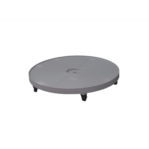 DeVault Enterprises DEV2400GM Plant Dolly  Gray Mist 24"""" x 24"""" x 4"""" 1