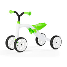 Chillafish Quadie: Stable 4-wheel Grow-with-Me Ride-On 3 Seat Positions with Cookie Storage in the Seat Silent Non-Marking Wheels and Customization