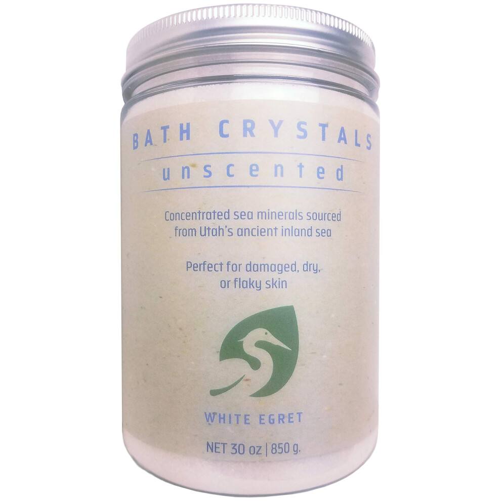 Biela Volavka White Egret | Bath Crystals Fine | 30 Oz Salt