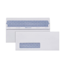 Office Depot 100% Ανακυκλωμένα Φάκελοι Παράθυρο #10 (4 1/8in. x 9 1/2in.), Λευκό, Πακέτο 250