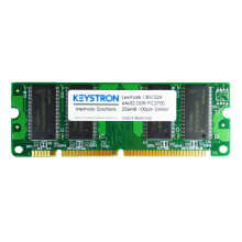 256MB DDR 100-pin Printer DIMM ONE 256MB modules by Keystron LLC