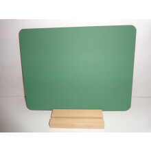 9 x 12 gr?n tavle-display med tr?base display-skilt opslagstavle