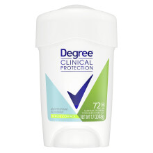 Degree Clinical Skydd Antiperspirant Deodorant 72-Timmars Svett & Odörskontroll 1.7 oz