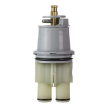 DANCO Einzelfunktions-Druckausgleichs-Temperaturregelung, Hei- und Kaltwasserkartusche fr Delta Momitor, Wei RP46074, 1 Set (10664)