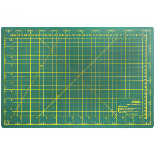DIY Craft Engineering Self Healing Cutting Mat Double Sided Green 18x12