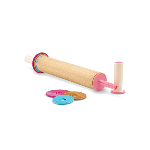 Bakelicious justerbar kagerulle tr? og nylon 12-tommer t?nde 1