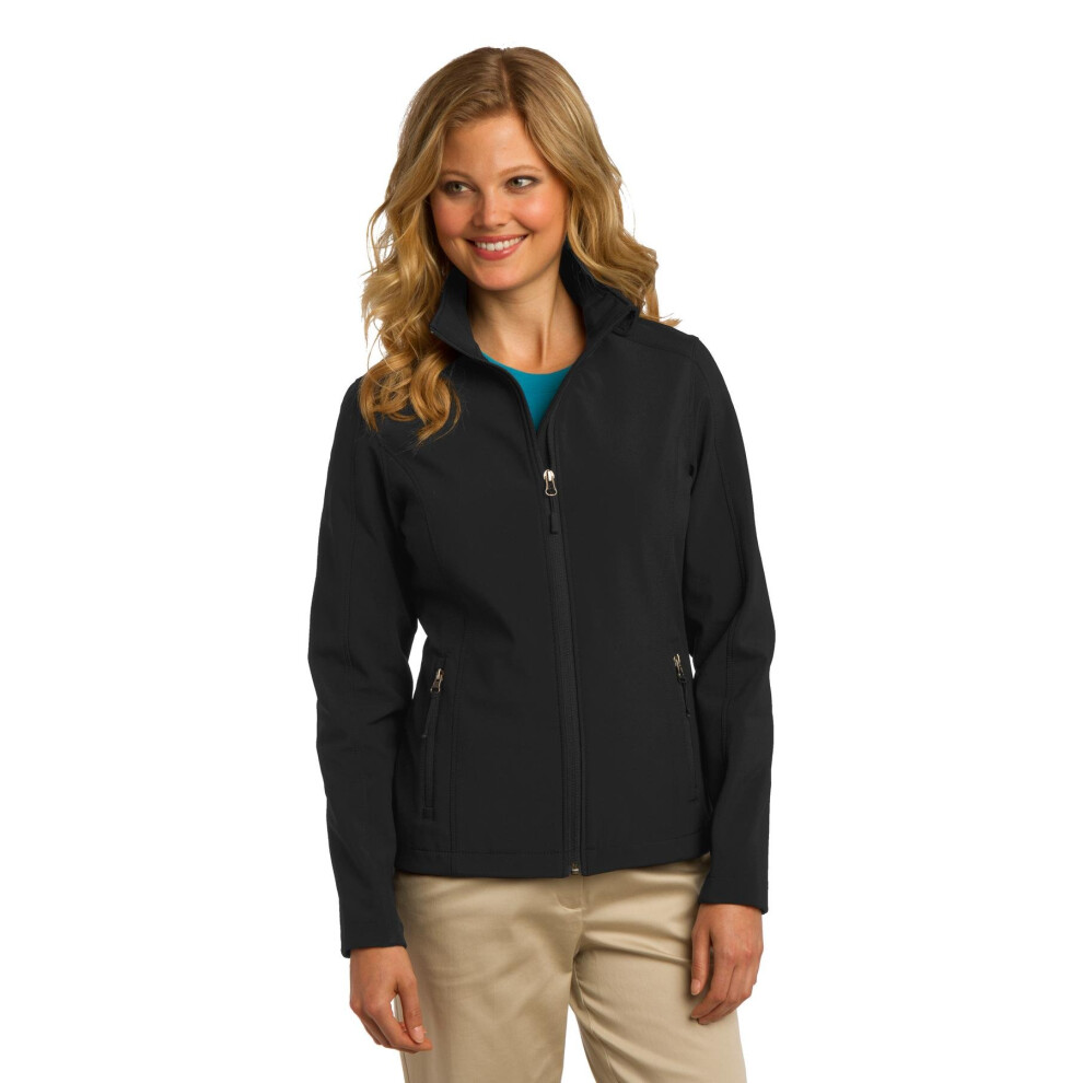 Veste softshell Core pour femme Port Authority, taille S, noire