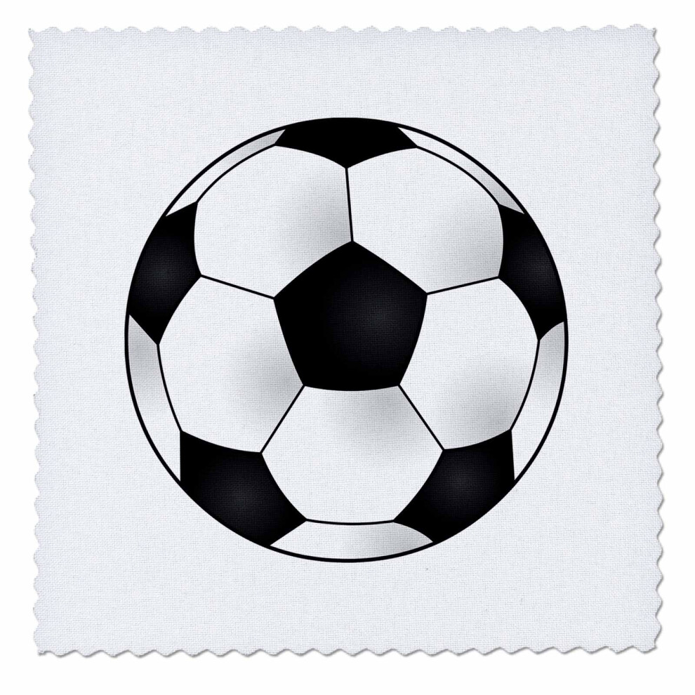 3Drose Ballon De Football Carr De Courtepointe 10 X 10 Pouces (Qs_165872_1)-image