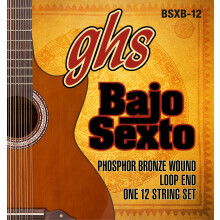 GHS Strings BSXB-12 GHS PHOSPHOR BRONZE BAJO SEXTO - Phosphor Bronze Bajo Sexto - 12-strunowy zestaw