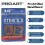 Pro Art geolied stencilbord met letters, set van 25 cm, natuurlijk 2