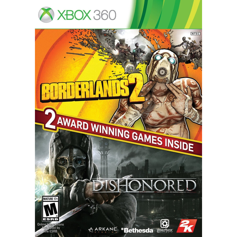 The Borderlands 2 & Dishonored Bundle - Xbox 360 710425493829