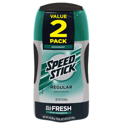 Speed Stick Deodorant  Regular 3 oz (Pack of 2)
