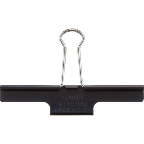 Lion Extra Large Binder Clips  Black  85-Sheet