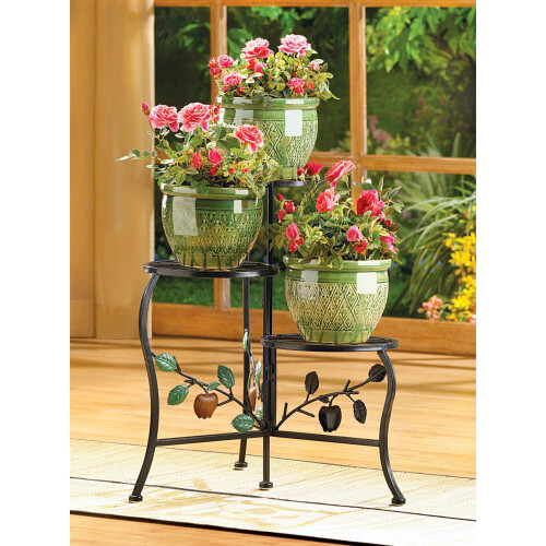 Quotech Country Apple Plant Stand 1