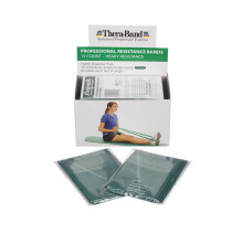 THERABAND Ελαστικές Ταινίες Αντίστασης, 5 Πόδια, 15 Τεμάχια Για Άσκηση Άνω & Κάτω Σώματος