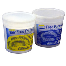 Free Form AIR Epoxy Dough (Trial Unit) - Lightweight, Low-Odor Putty with Long Working Time, Cures Overnight, Sandable & Paintable FreeFormAir
