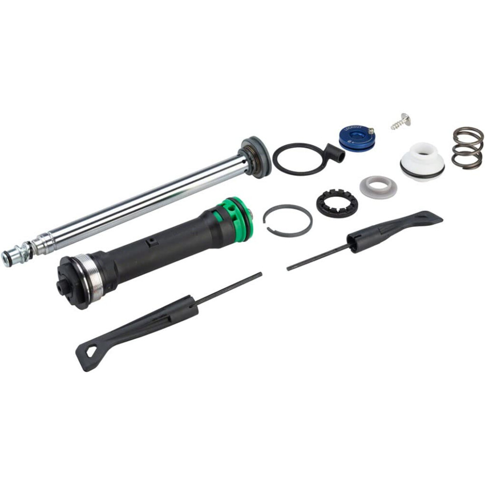 Amortisseur Distance Rockshox Tk, C Ble De 17 Mm (Poploc/Pushloc 2010-2013 Uniquement) Pour D Battement De 100 Mm XC30 A1-A3/30 Silvera1-image