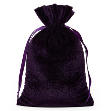 Paper Mart Velvet Drawstring Pouch - Velvet Bag with Drawstrings for Jewelry and Gift Bag - Safely Store and Showcase your Precious Pieces - Width 6
