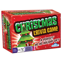Cobble Hill Outset Media Christmas Trivia Game - Party Game - Holiday Travel Game - Family Game - Fun and Easy to Play - 70 Trivia Cards - for 2 or Mo