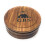 G.B.S Holz Rasierbecher mit Deckel 8,9 cm Durchmesser 1