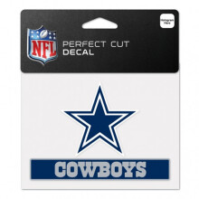 Dallas Cowboys sticker 4,5x5,75 perfecte snijkleur