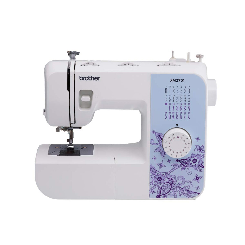 Brother Sewing Machine  XM2701  Lightweight Machine with 27 Stitches  6 Included Sewing Feet