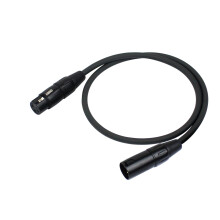 Kirlin Cable MPC-270-03/BK - 3 jalkaa - XLR-XLR-mikrofonikaapeli, musta PVC-kuori
