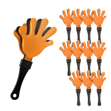 Windy City Nieuwigheden Handclapper Lawaaimakers Feestartikelen (oranje/zwart)