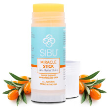 sibu Miracle Stick, Premium Himalaya Zee-duindoorn (1 Jaar Voorraad) - Geweldig voor Droge Huid, Insectenbeten, Zonnebrand