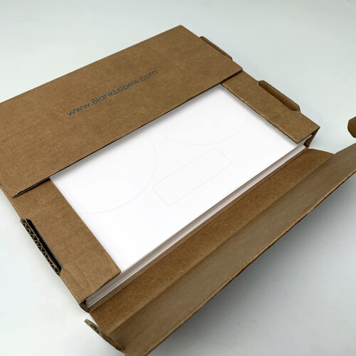 Ετικέτες CD/DVD Blank, Συμβατές με Neato Full Face, Λευκές Ματ, Inkjet και Laser 2