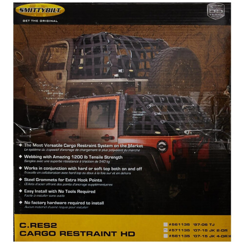 Smittybilt Cres2 HD Cargo ograniczenie - 571135
