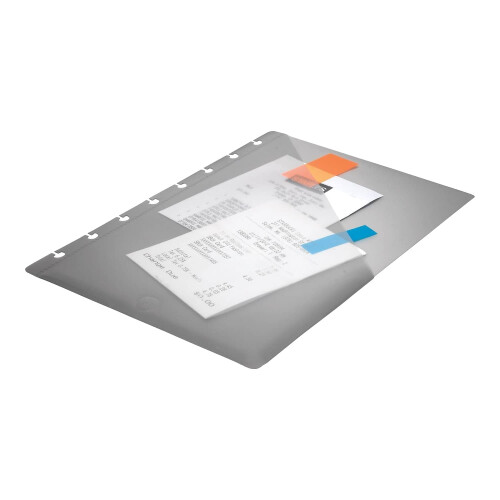 Staples Staples 886240 Sistema de arco Divisores de bolso duplo 6-1/5 polegadas x 8-3/5 polegadas fuma   a 2/pk (20017) 2
