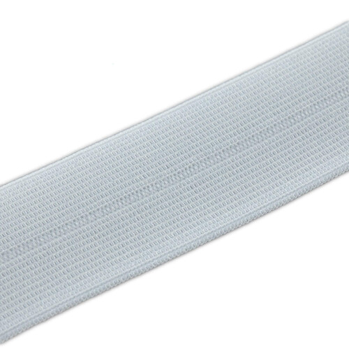 Dritz vouwelastiek 1'x7yd-wit 1