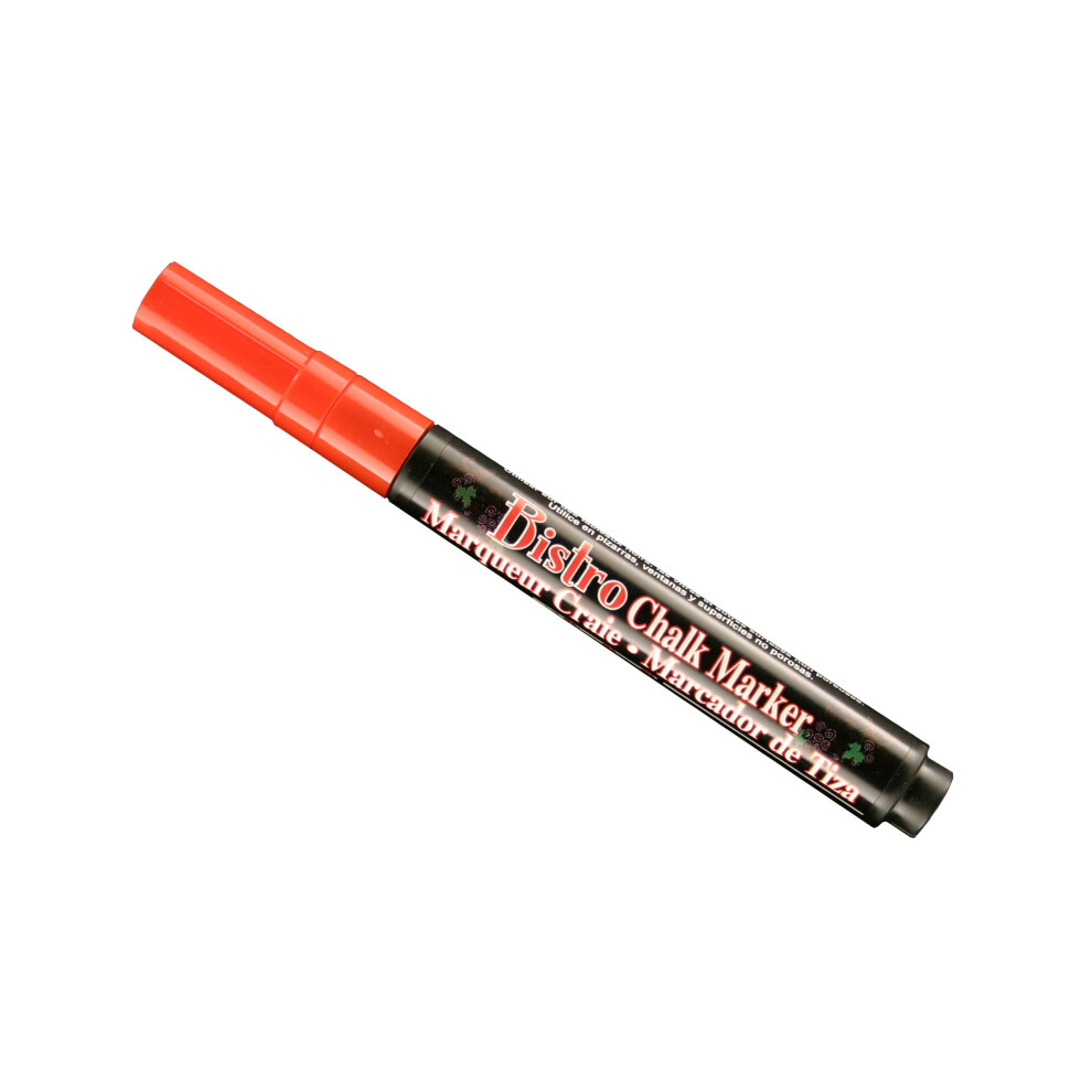Uchida of America 482-C-2 Bistro krijtmarkers met extra fijne punt, rood