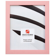 Craig Frames Confetti Modern Light Pink Picture Frame 11 x 17 Inch
