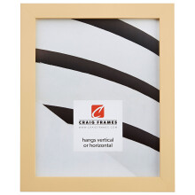 Craig Frames Confetti Modern Light Yellow Picture Frame 14 x 20 Inch