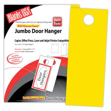 Blanks USA - Digital Door Hanger - 4,25 """" X 11 """" 100 d?rh?nger lysegul
